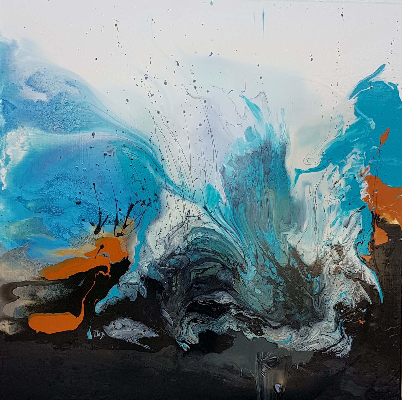 Barbade 
Fluide Art
Dimensions : 80 x 80
