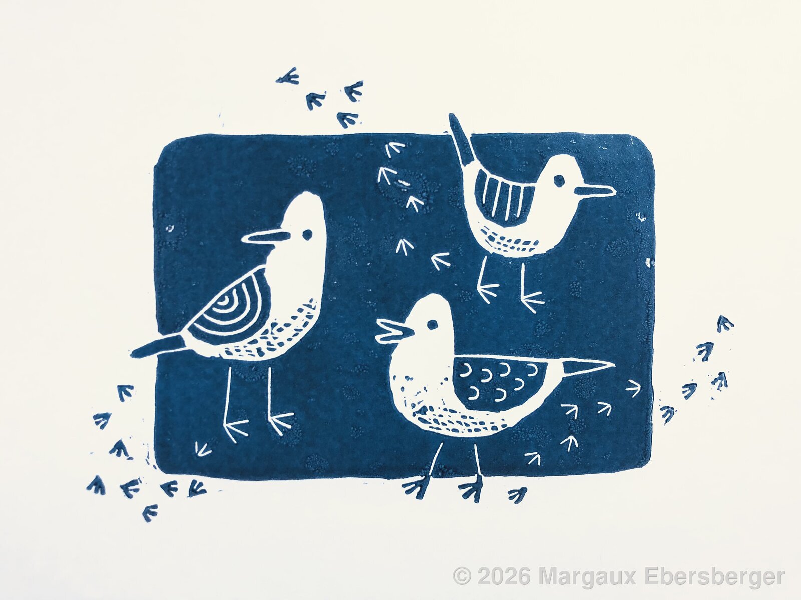Linogravure, été 2024
