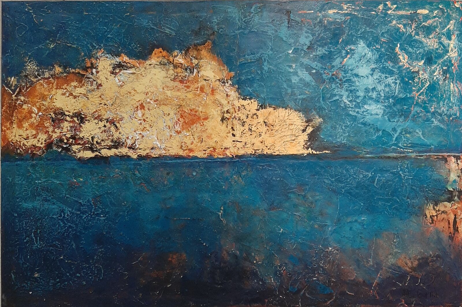 ENTRE DEUX MONDES 120x80cm